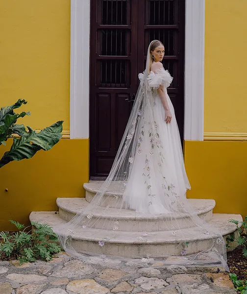 An ancient Mayan pyramid surrounded by jungle.