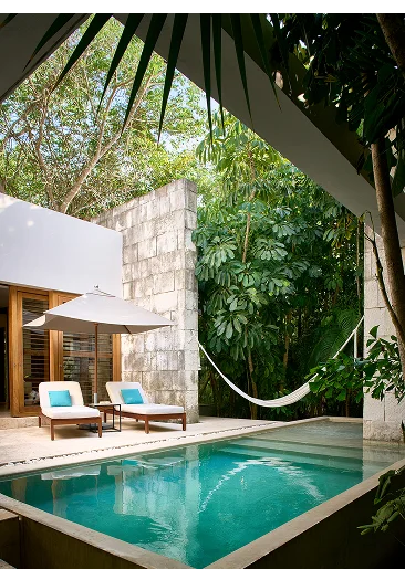 Interior casita layout